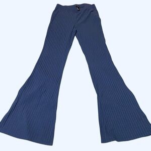 NAVY FLARE PANTS (Medium)